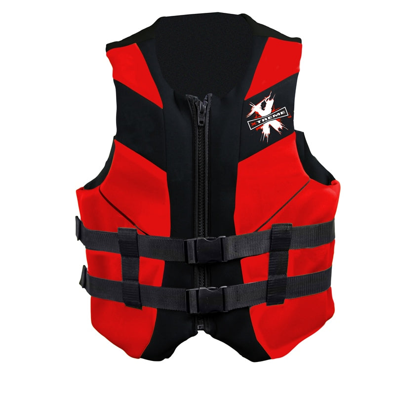 Marpac 48427 Ski Vst Neo RD/GR/BK Cld Marine Boat