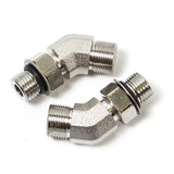 SeaStar HF6011 Fitting Kit ORB-5 45* Elbow 2PK Marine Boat