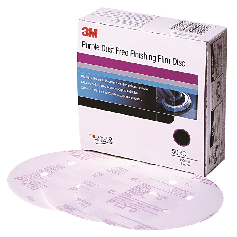 3M 30667 HKT PRPL 6" P1500 50BX