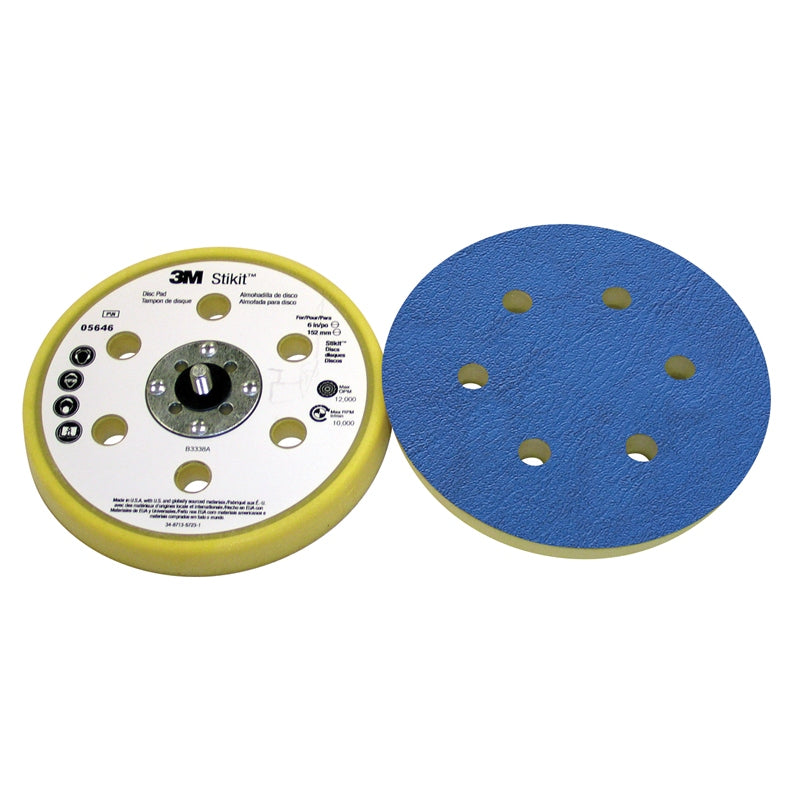 3M 5646 Stkt Pad 6" D/F Soft Marine Boat