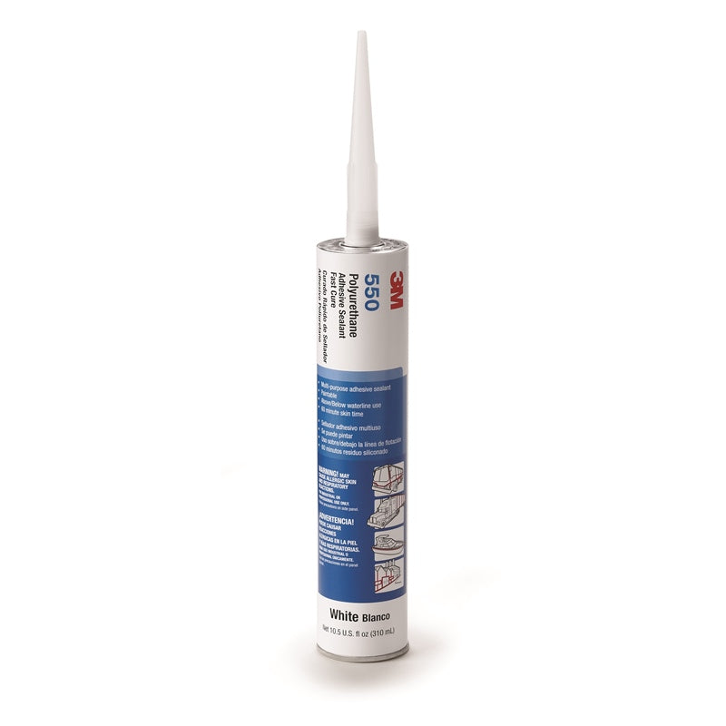 3M 62791 Adhsv 550FC White 10.5OZ Marine Boat