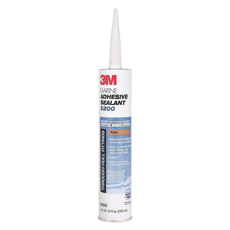 3M 6501 5200 Sealant Tan Cartridge Marine Boat