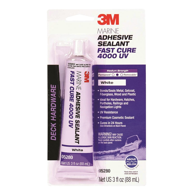 3M 5280 4000 Sealnt FC UV WH 3OZ Marine Boat