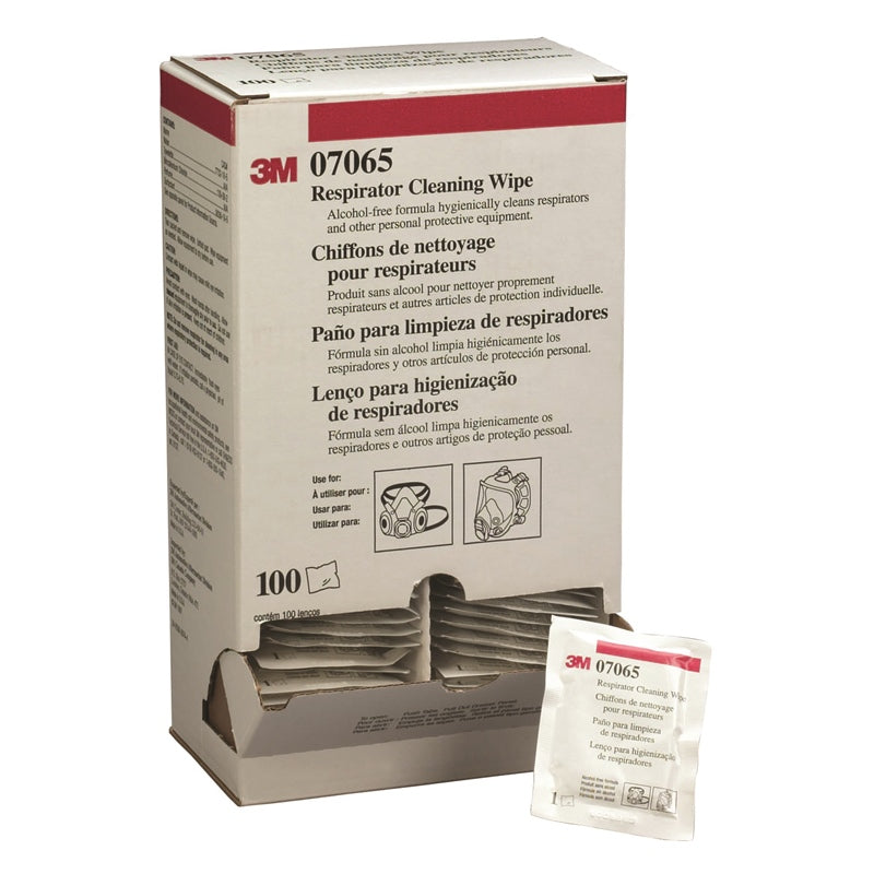 3M 7065 Resprtr Clean Wipe 100/B Marine Boat