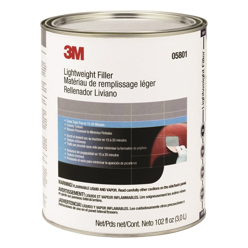 3M 5801 Body Filler Lght Wgt GL Marine Boat