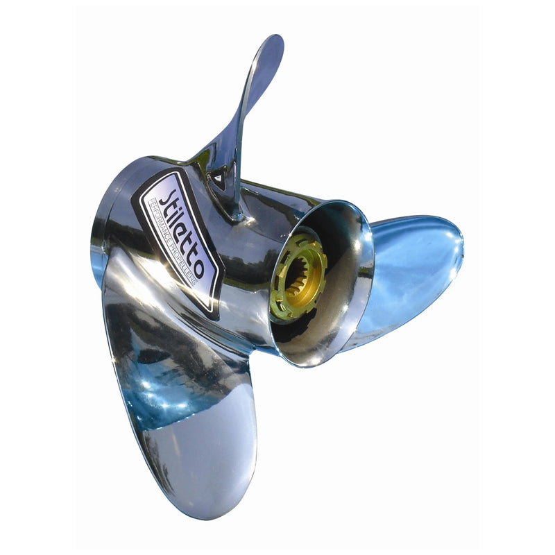 Solas 1651-143-22 Prop Stainless Steel DP Bravo 3/YAN Rear 22 Marine Boat