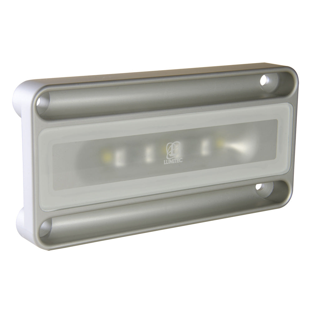 Lumitec NevisLT LED Utility Light - White Only, Brushed, MPN 101296