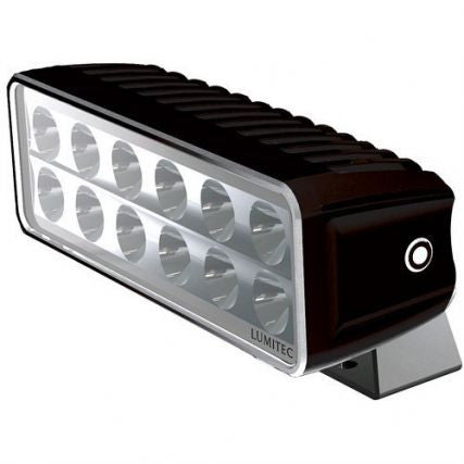 Lumitec Maxillume h60 Trunnion Mount LED Flood Light - White, Black, MPN 101335