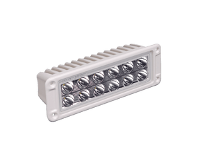 Lumitec Maxillume h60 Flush Mount LED Flood Light - White - White Dimming - 101336