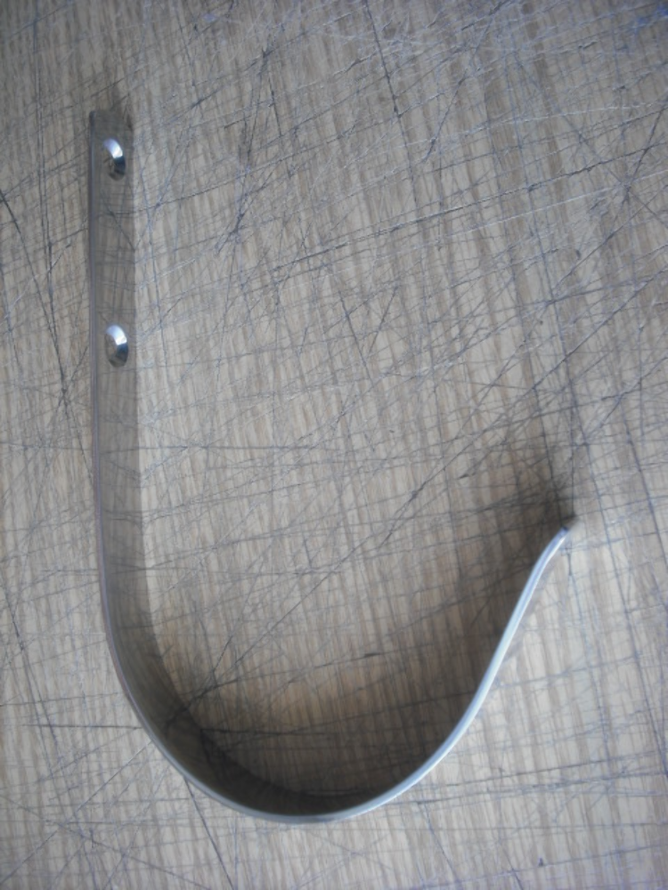 Marpac 7716S Ring Buoy Holder Hanger Bracket Stain. Steel 3/4"W Boat Marine Dock