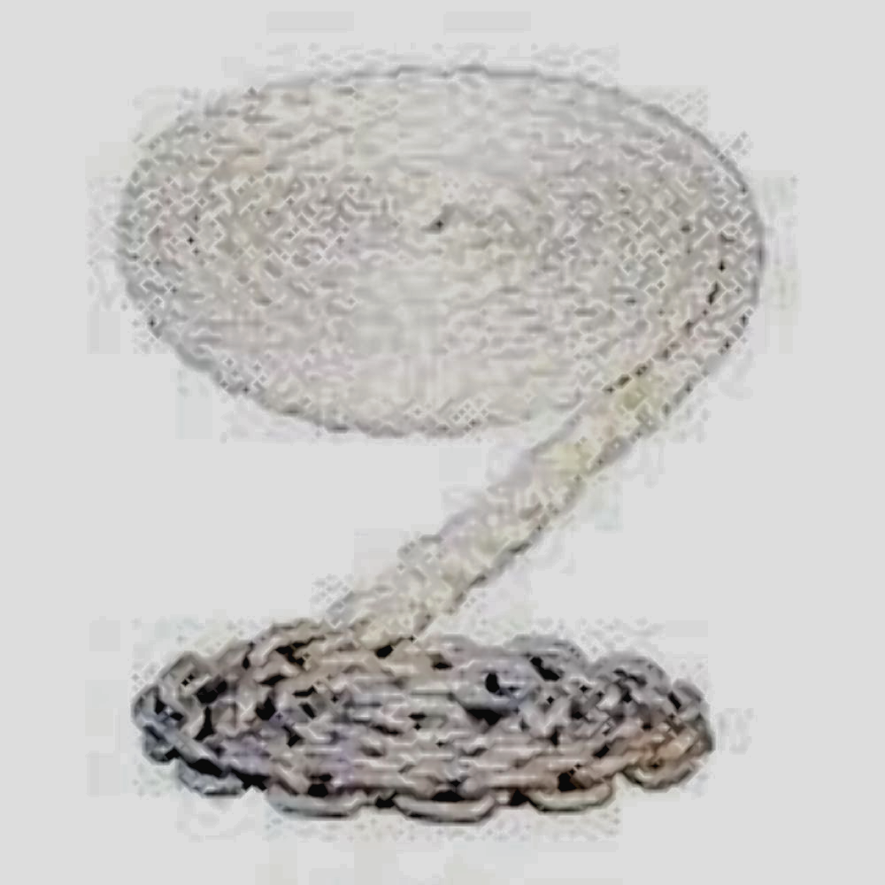 Marpac Nylon 8 Plait Rope 200' With 15'x1/4" Chain for Anchor Boat Windlass 7-7451