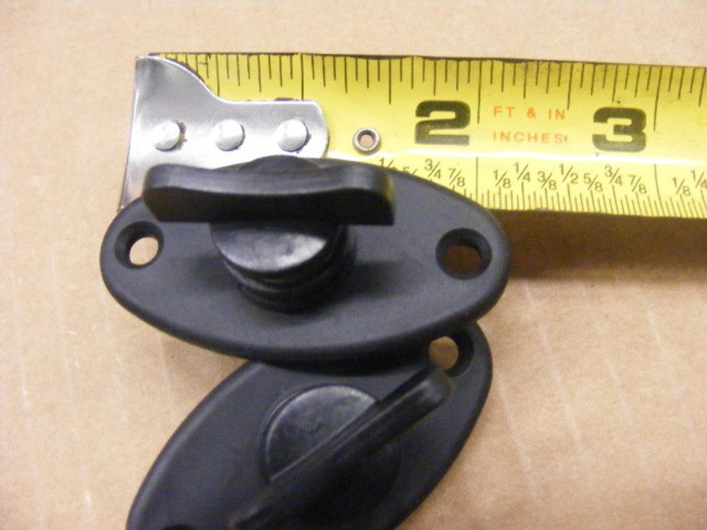 Marpac 54211 Windshield Window Quick Release Fastener PAIR Black Nylon Boat