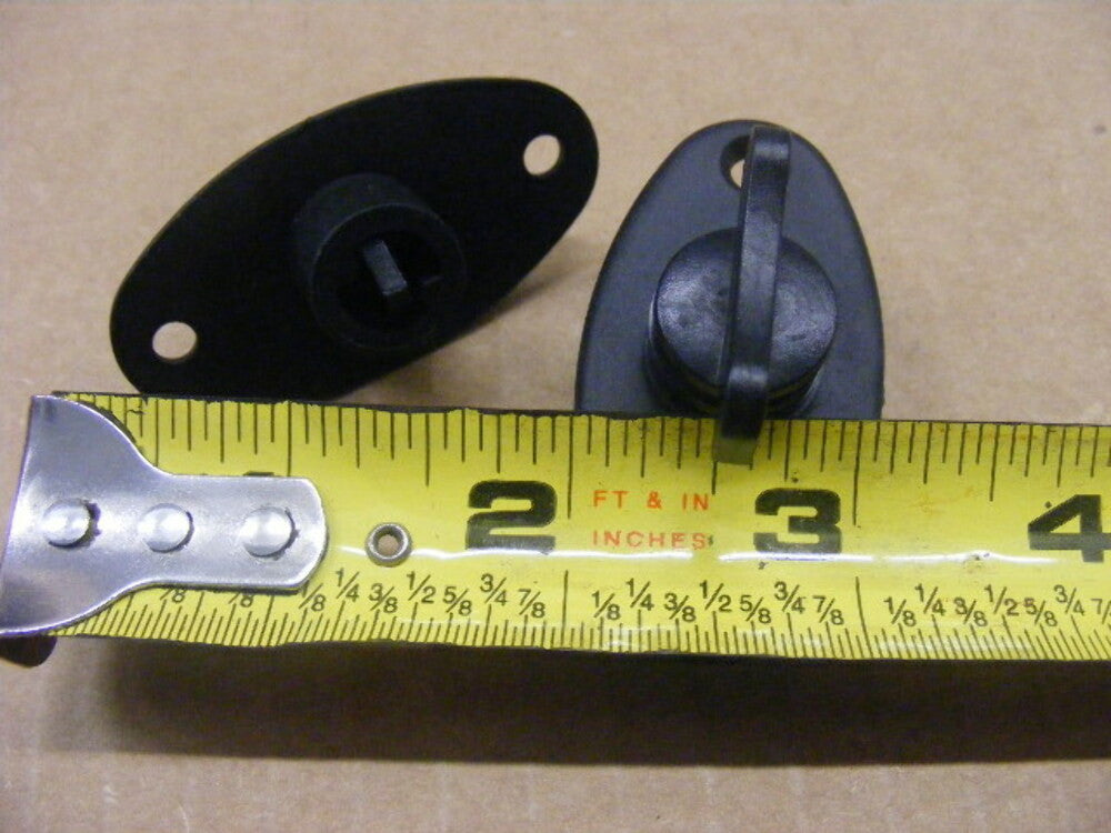 Marpac 54211 Windshield Window Quick Release Fastener PAIR Black Nylon Boat
