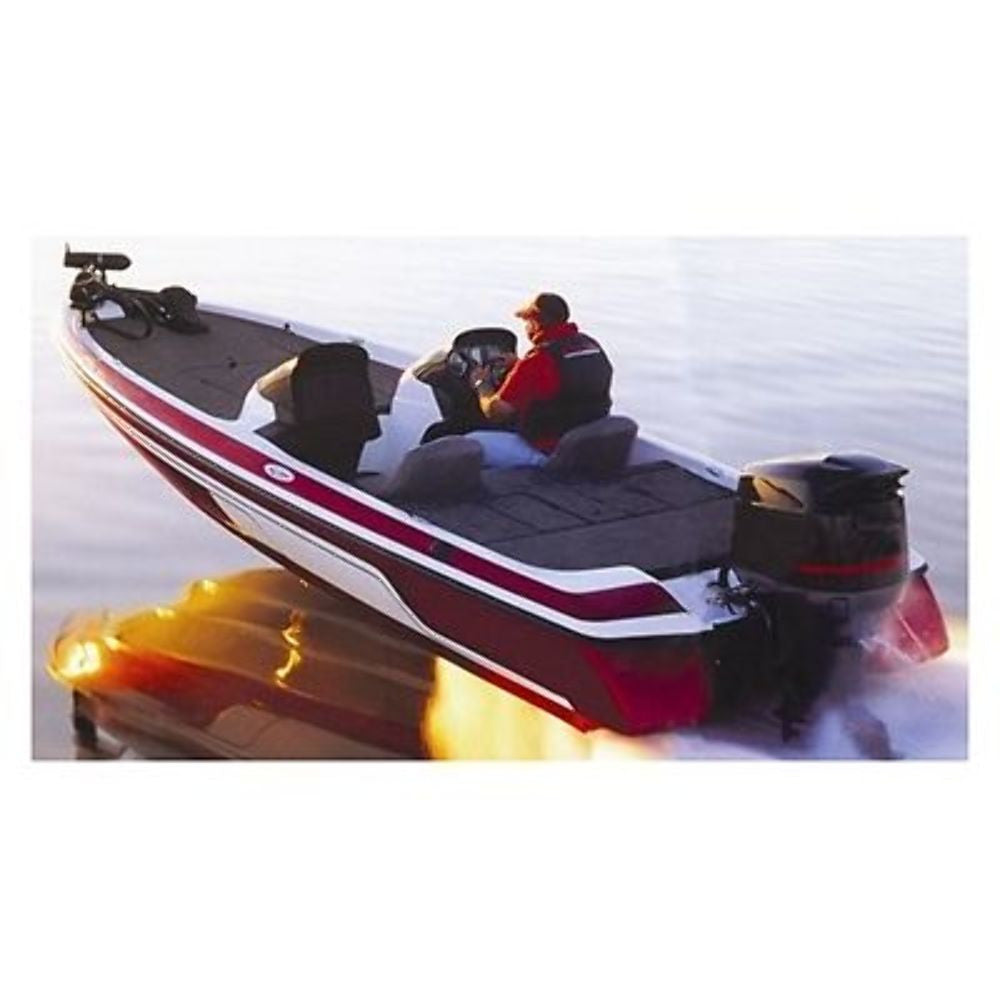 Marpac Wide Bass Boat Cover Centerline L 18' 6" Beam W 96" 77218P-10MP MD