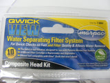 Qwick View Head Water Separetor Filter 10 Micron Marpac FF30190 Mercury Honda MD