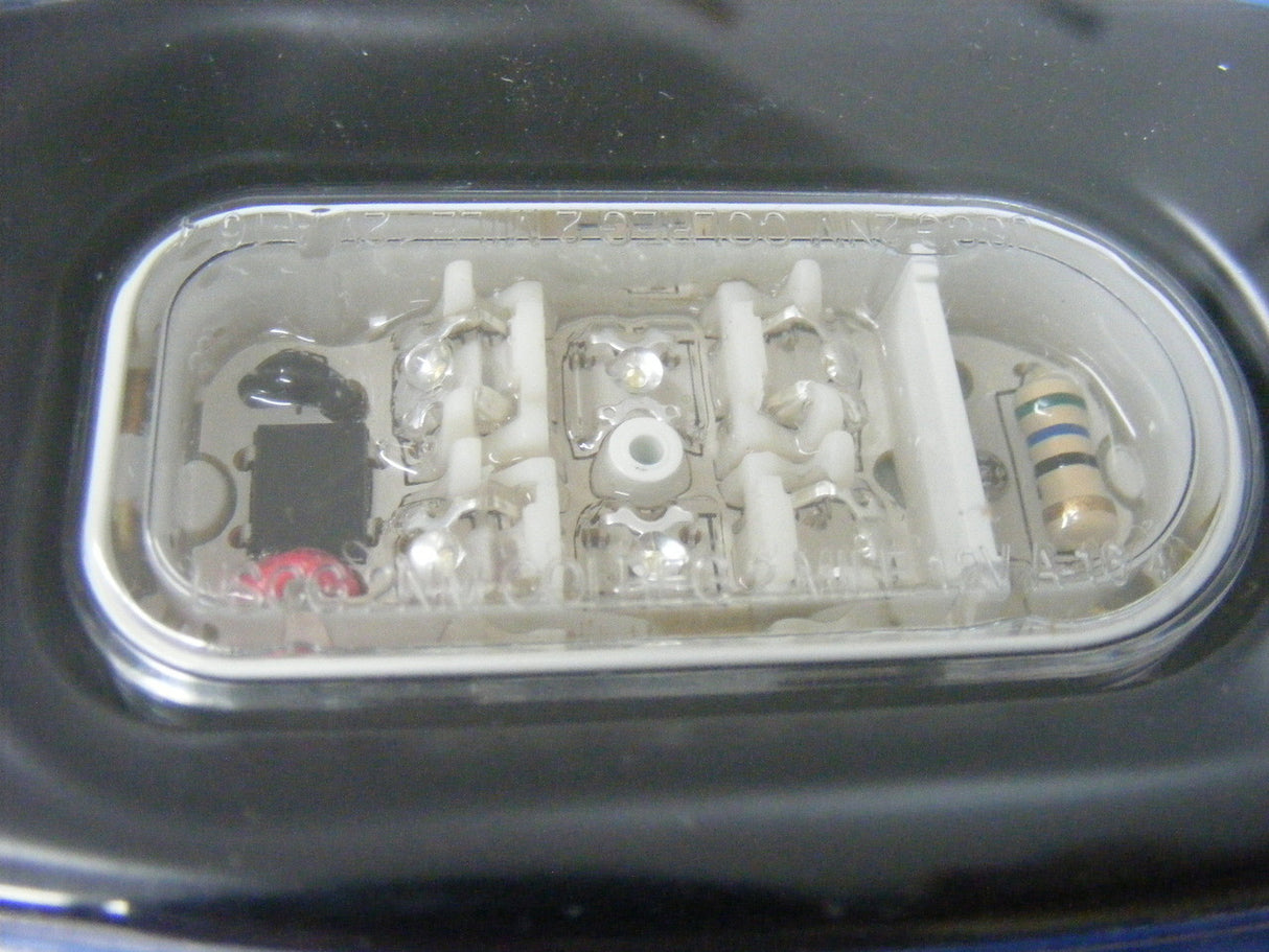 Marpac LT051350 LED Light Navigation RED-GREEN Flush Mount Side Boat BLACK Mate
