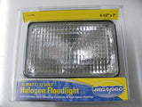 Marpac DJ905M Halogen Floodlight 4-1/2"x7" Boat 12V 55W Truck 7-0043