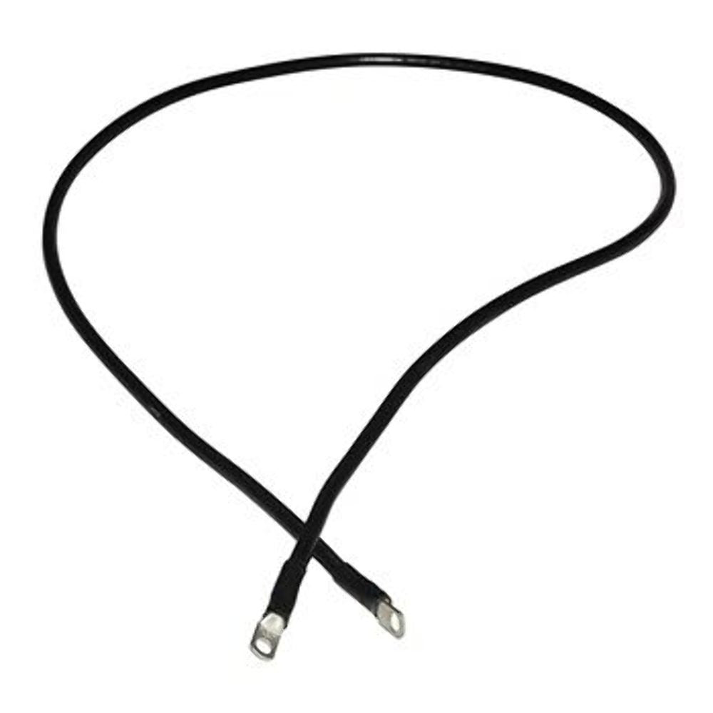 Marpac Premade Tinned Copper Battery Cable 03394 4 AWG x 24" BLCK MD