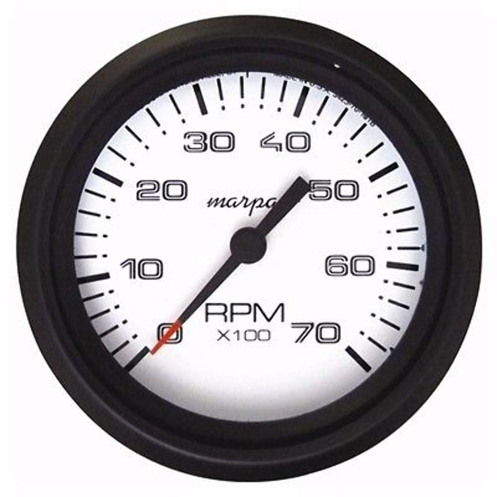 Marpac Premier Elite Tachometer 0-7000RPM Outboard Universal FTC8131 Domed Gauge