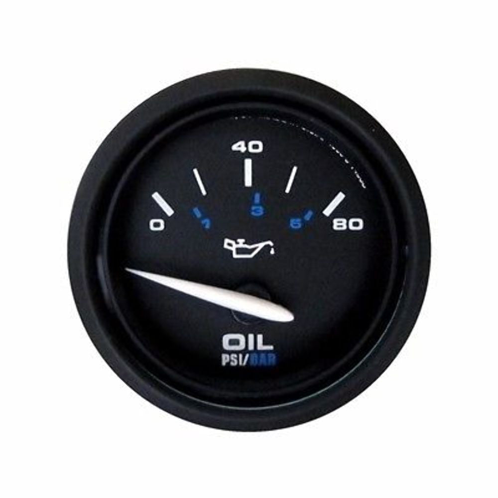 Marpac Premier Oil Pressure FGP7888 0 80 PSI Domed Gauge MD