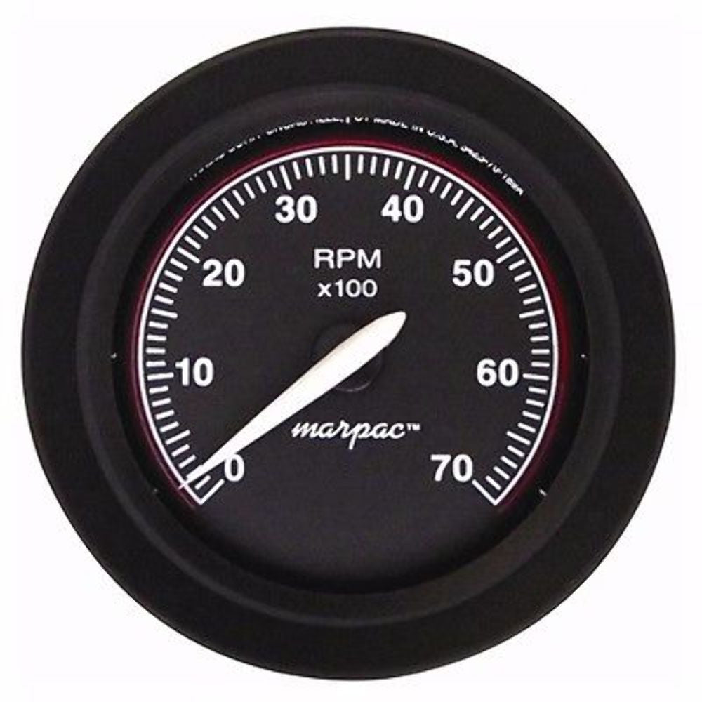 Marpac Premier Red Series Tachometer 0 7,000 RPM TC9571 MD