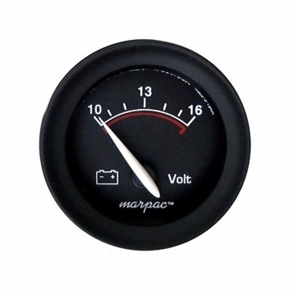 Marpac Premier Red Series Voltmeter 8 18 Volts VP7158 MD