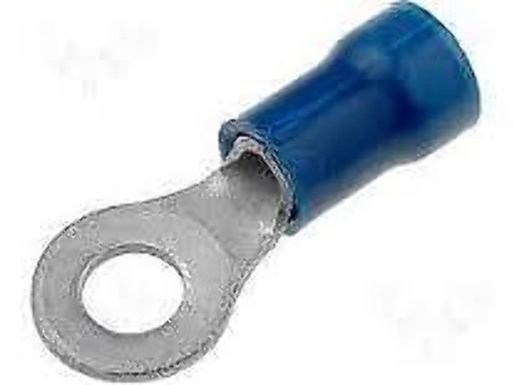 35 Marpac 7-3145 Vinyl Ring Tongue Terminal 16-14 AWG #8 BLUE MD