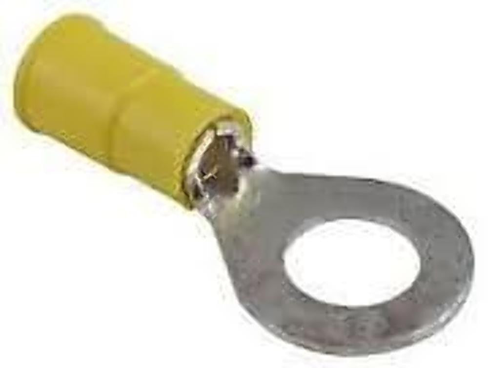 25 Marpac Vinyl Ring Tongue Terminal 12-10 AWG #3/8 YELLOW MD 7-3185