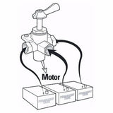 Marpac 3-Way and 4-Way Valve, 4W FM1/4"X4" Brass Marine 033304-10 MD