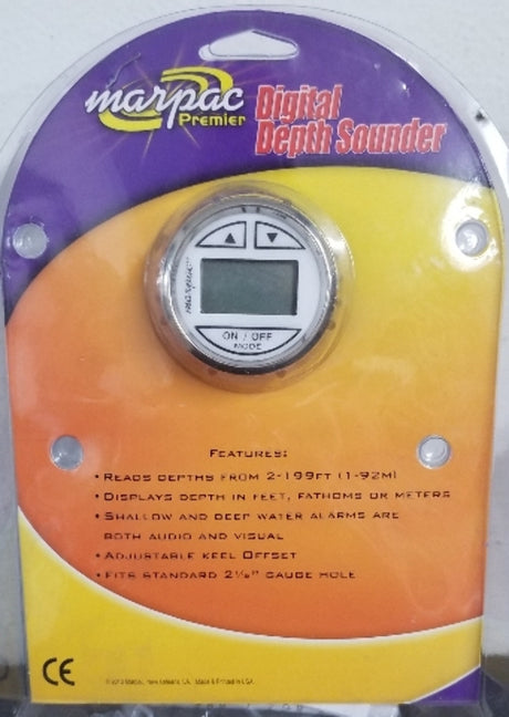 Marpac KTDS139 Premier Digital Depth Sounder with In Hull Mount Transducer Boat