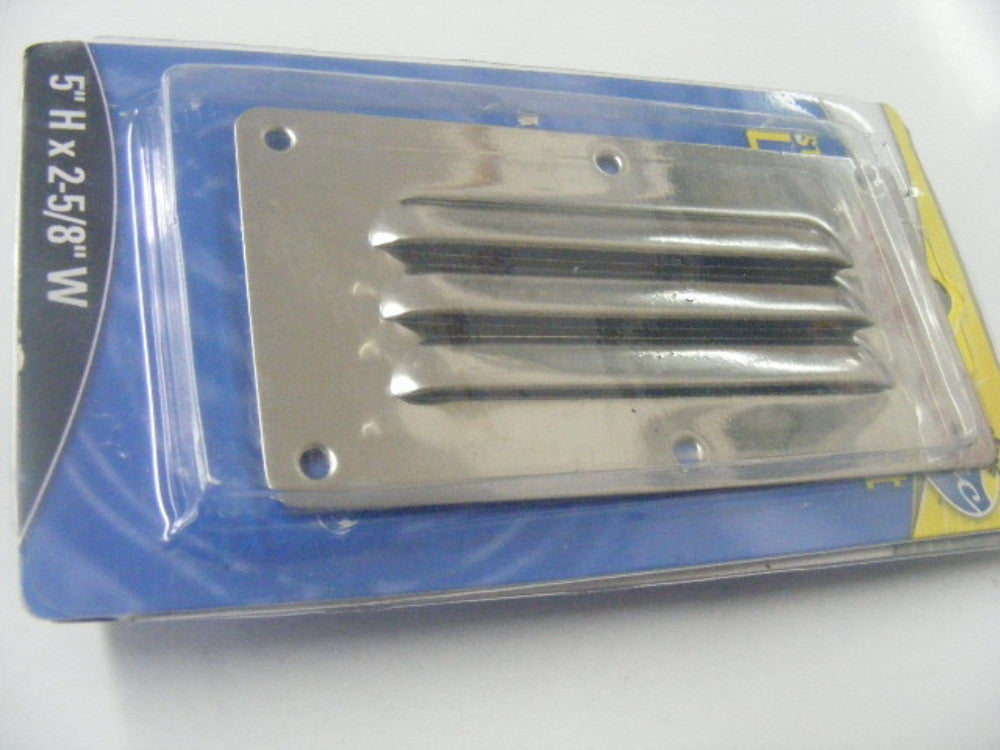 Marpac Fuel Louvered Vent- 5" x 2-5/8" Stainless Steel 7-1400 Marine