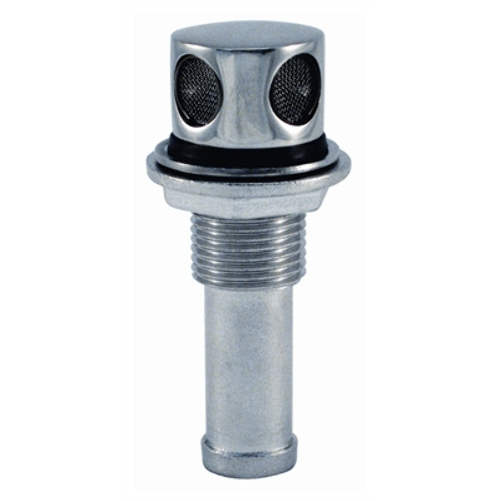 Marpac Fuel Vent 5/8" Straight,Stainless Steel protective Cover 4495 Marine