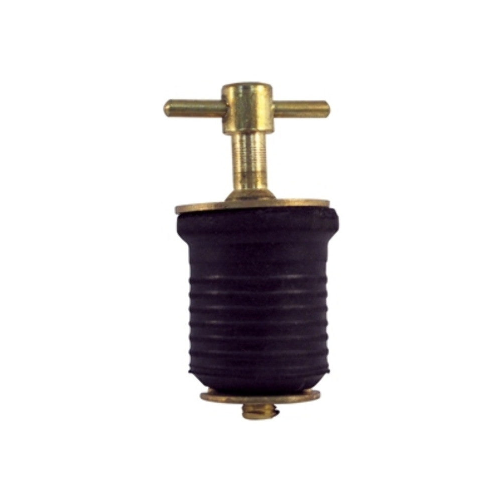 Marpac 1-54844 Twist Drain Plug 1" Neoprene Brass Handle Boat
