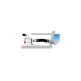 ATTWOOD Aerator Remote Mounting Bracket 3/4" - 4122-3 - official Attwood product image 3