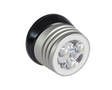 Lumitec Zephyr LED Spreader Light - White, Brushed, Black Base, MPN 101326